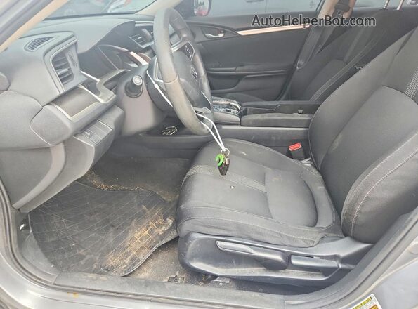 19XFC2F73HE028671 2017 HONDA CIVIC Silver Widok wnętrza z przodu