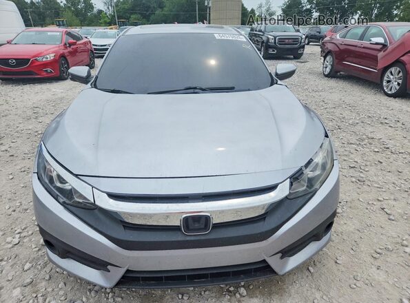 19XFC2F73HE028671 2017 HONDA CIVIC Silver Widok z przodu