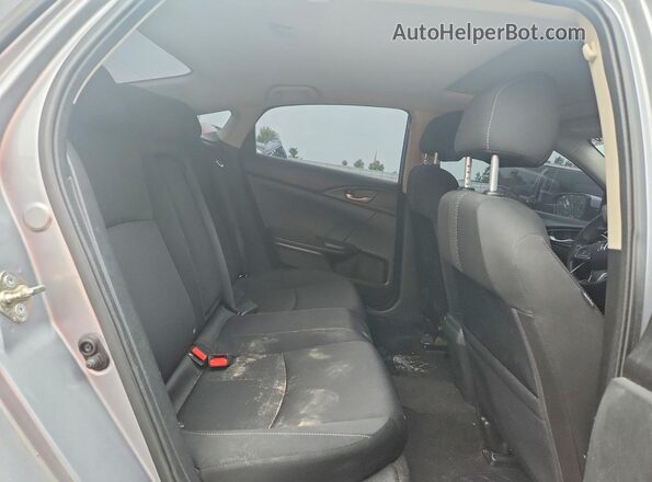 19XFC2F73HE028671 2017 HONDA CIVIC Silver Widok tylnych siedzeń