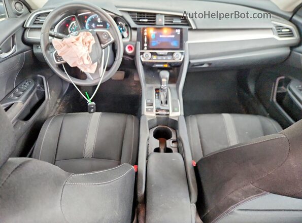 19XFC2F73HE053490 2017 HONDA CIVIC Black Вид панелі приладів