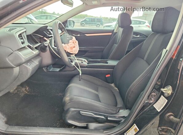 19XFC2F73HE053490 2017 HONDA CIVIC Black Вид салону спереду
