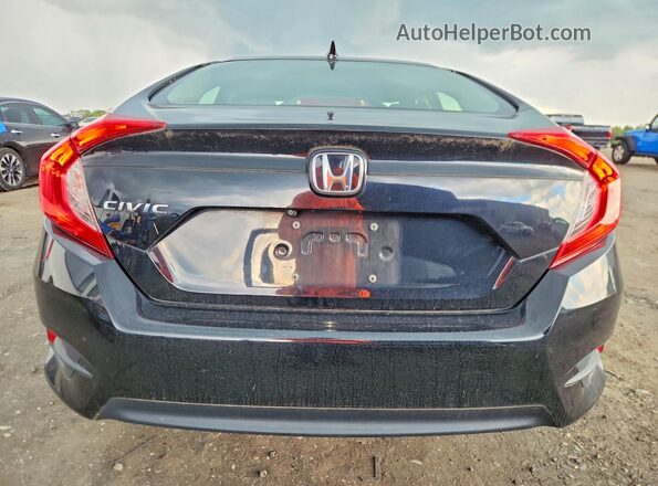 19XFC2F73HE053490 2017 HONDA CIVIC Black Вид ззаду