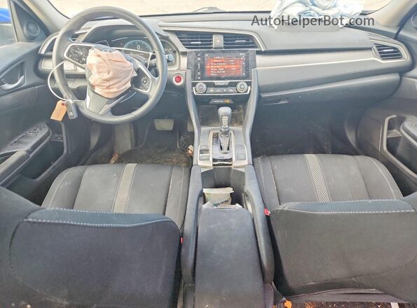 19XFC2F73HE069639 2017 HONDA CIVIC Синий Вид панели приборов