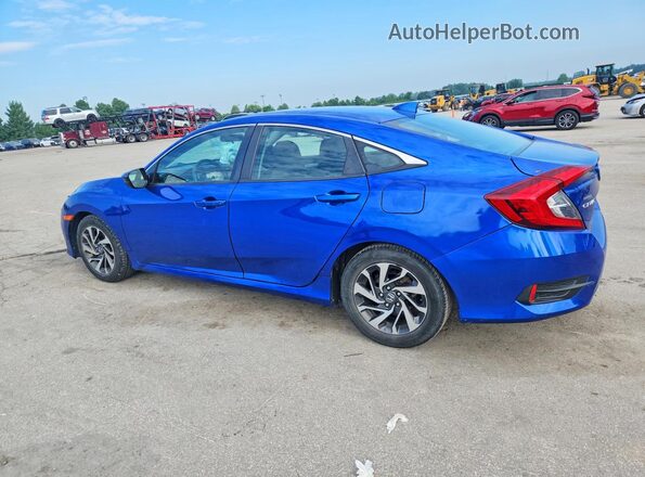 19XFC2F73HE069639 2017 HONDA CIVIC Синий Задняя левая четверть