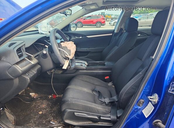 19XFC2F73HE069639 2017 HONDA CIVIC Синий Вид салона спереди