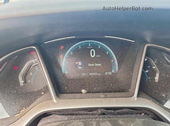 19XFC2F73HE069639 2017 HONDA CIVIC Синий Вид щитка приборов