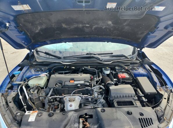 19XFC2F73HE069639 2017 HONDA CIVIC Синий Вид задней части салона