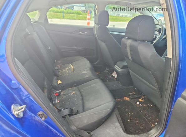 19XFC2F73HE069639 2017 HONDA CIVIC Синий Вид задних сидений