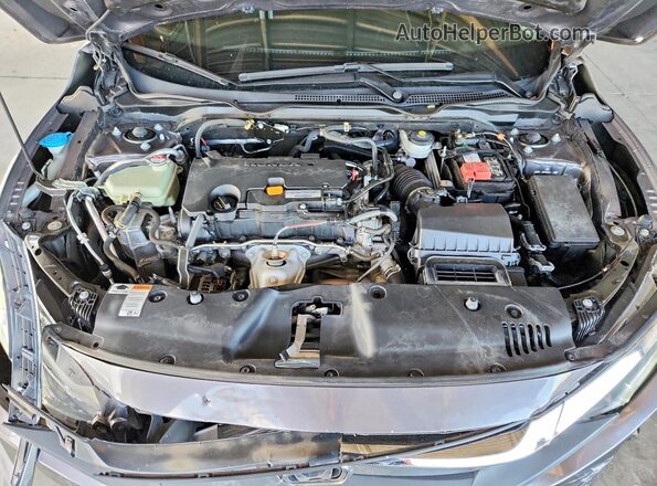 19XFC2F73HE218518 2017 HONDA CIVIC Gray Rear interior view