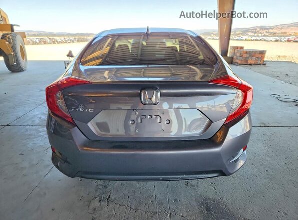 19XFC2F73HE218518 2017 HONDA CIVIC Gray Rear view