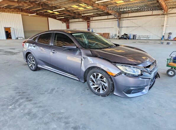 19XFC2F73HE218518 2017 HONDA CIVIC Gray Front right