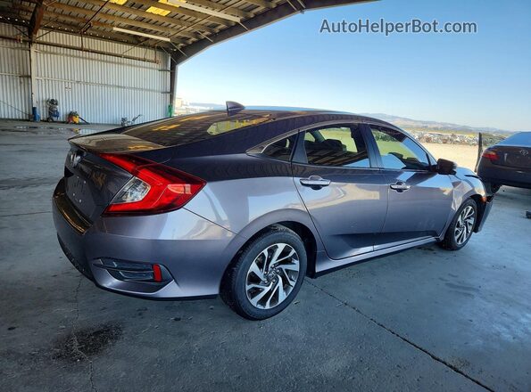 19XFC2F73HE218518 2017 HONDA CIVIC Gray Rear right