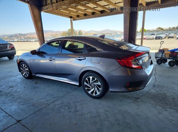 19XFC2F73HE218518 2017 HONDA CIVIC Gray Rear left