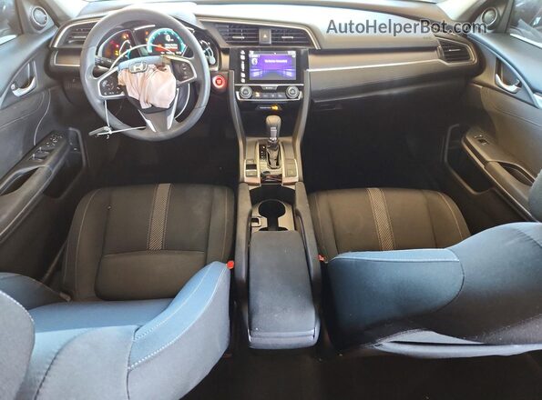 19XFC2F73HE218518 2017 HONDA CIVIC Gray Dashboard view