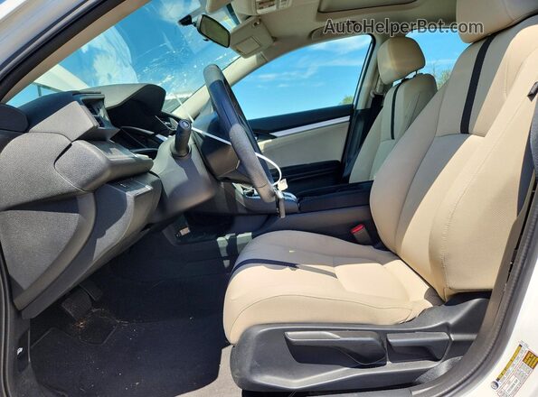 19XFC2F73JE207122 2018 HONDA CIVIC White Սալոնի դիմացի տեսք