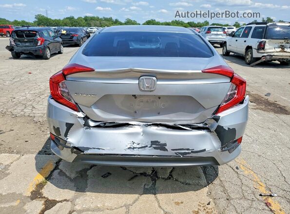 19XFC2F74GE054923 2016 HONDA CIVIC Silver Vista trasera