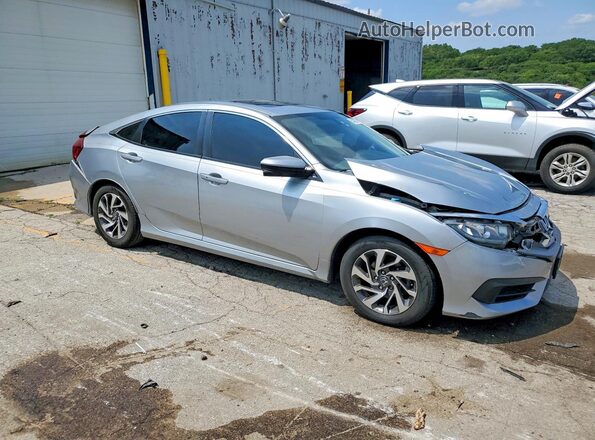19XFC2F74GE054923 2016 HONDA CIVIC Silver Delantero derecho