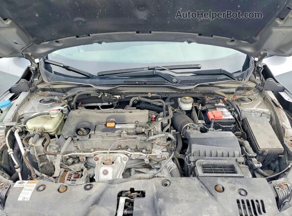 19XFC2F74GE088568 2016 HONDA CIVIC Silver Vista interior trasera