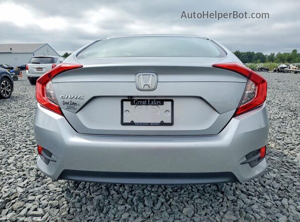 19XFC2F74GE088568 2016 HONDA CIVIC Silver Vista trasera