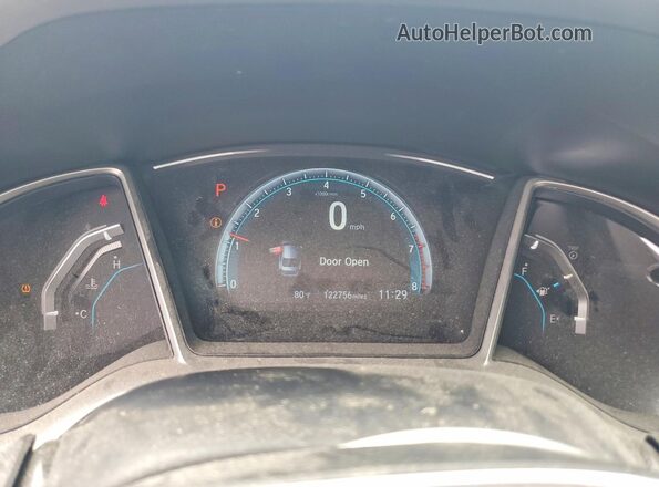 19XFC2F74GE088568 2016 HONDA CIVIC Silver Vista del cuadro de instrumentos