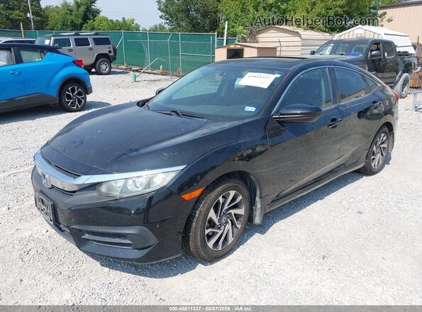 19XFC2F74HE049318 2017 HONDA CIVIC Black Front left