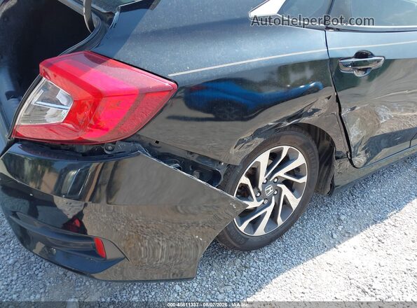 19XFC2F74HE049318 2017 HONDA CIVIC Black Front view