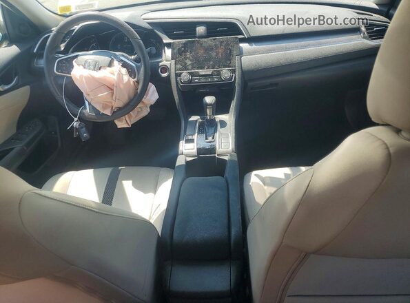 19XFC2F74HE207706 2017 HONDA CIVIC White Widok deski rozdzielczej