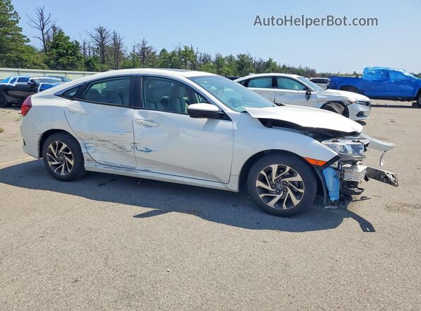 19XFC2F74HE207706 2017 HONDA CIVIC White Przód prawy