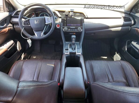 19XFC2F74HE231116 2017 HONDA CIVIC White Առջևի վահանակի տեսք