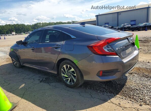 19XFC2F74JE009116 2018 HONDA CIVIC Gray Задня ліва чверть