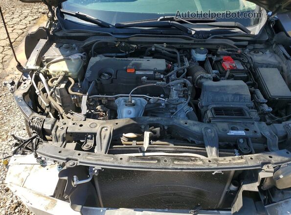 19XFC2F74JE009116 2018 HONDA CIVIC Gray Вид задньої частини салону