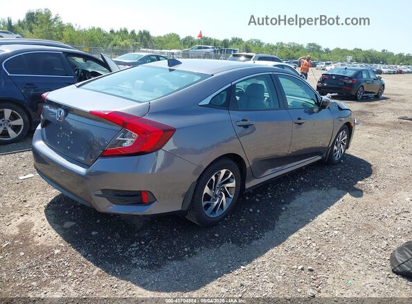 19XFC2F74JE022352 2018 HONDA CIVIC Gray Trasero derecho