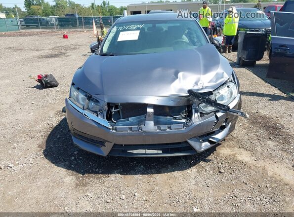 19XFC2F74JE022352 2018 HONDA CIVIC Gray Vista frontal