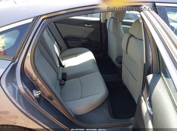 19XFC2F74JE022352 2018 HONDA CIVIC Gray Vista de la etiqueta del VIN