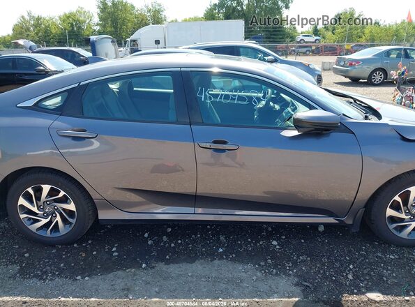 19XFC2F74JE022352 2018 HONDA CIVIC Gray Vista interior trasera
