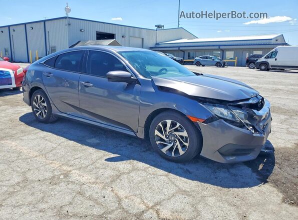 19XFC2F74JE031553 2018 HONDA CIVIC Gray Front right