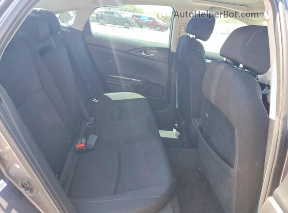 19XFC2F74JE031553 2018 HONDA CIVIC Gray Rear seats view