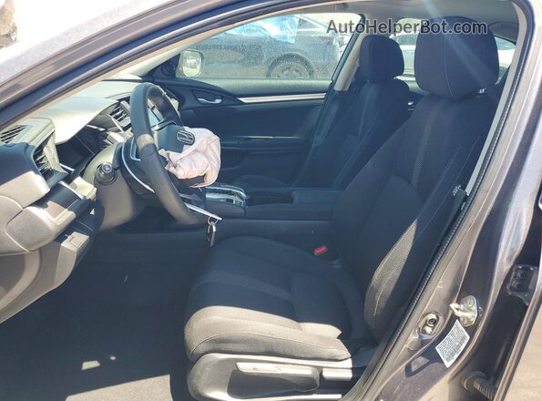 19XFC2F74JE031553 2018 HONDA CIVIC Gray Front interior view