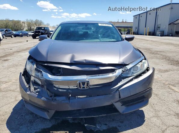 19XFC2F74JE031553 2018 HONDA CIVIC Gray Front view