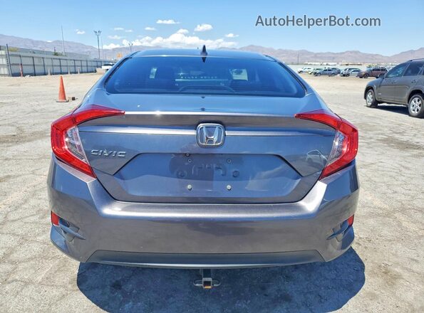 19XFC2F74JE031553 2018 HONDA CIVIC Gray Rear view