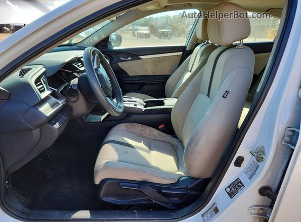 19XFC2F75GE016102 2016 HONDA CIVIC White Front interior view