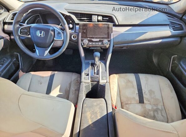 19XFC2F75GE016102 2016 HONDA CIVIC White Dashboard view