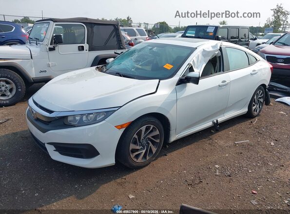 19XFC2F75GE041226 2016 HONDA CIVIC White Przód lewy