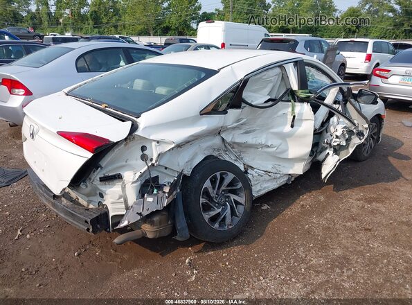 19XFC2F75GE041226 2016 HONDA CIVIC White Tył prawy