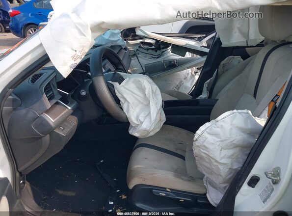 19XFC2F75GE041226 2016 HONDA CIVIC White Widok wnętrza z przodu