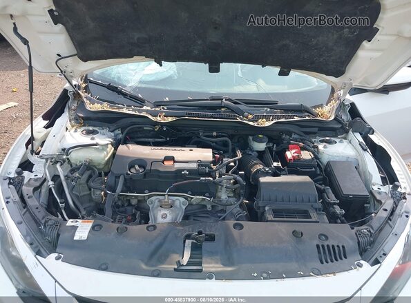 19XFC2F75GE041226 2016 HONDA CIVIC White Widok z tyłu