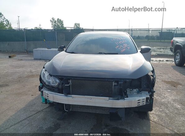 19XFC2F75GE043185 2016 HONDA CIVIC Black ხელსაწყოთა პანელის ხედი