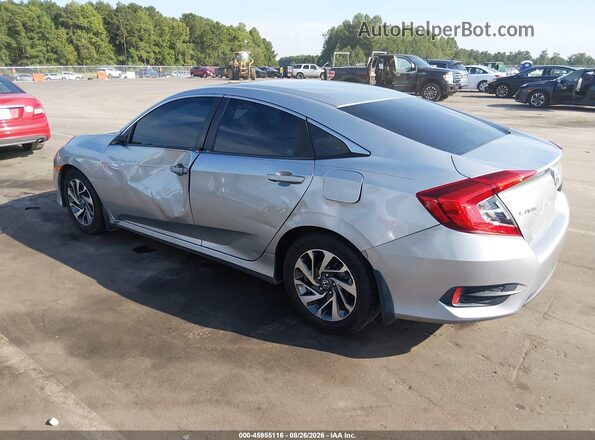 19XFC2F75GE044174 2016 HONDA CIVIC Gray Задня ліва чверть