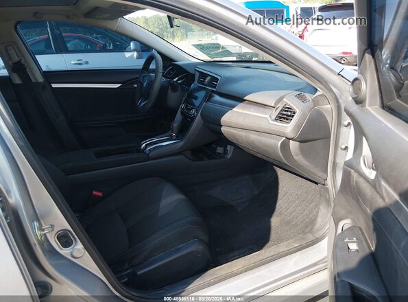 19XFC2F75GE044174 2016 HONDA CIVIC Gray Вид салону спереду