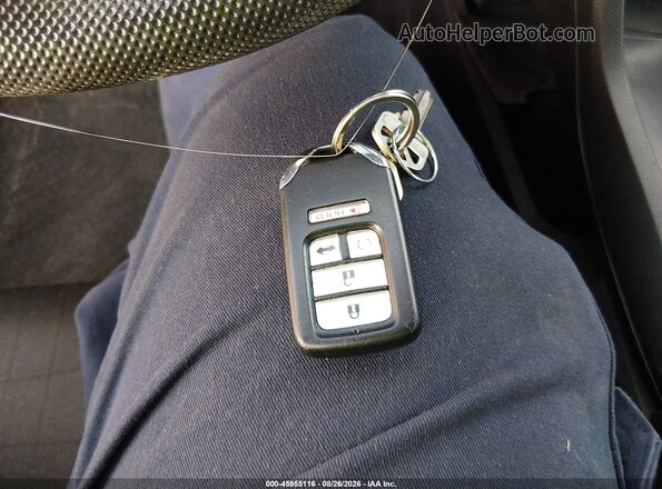 19XFC2F75GE044174 2016 HONDA CIVIC Gray Вид панелі приладів
